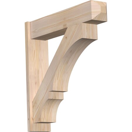 Ekena Millwork Balboa Craftsman Smooth Outlooker, Douglas Fir, 7 1/2"W x 34"D x 34"H OUT08X34X34BOA04SDF